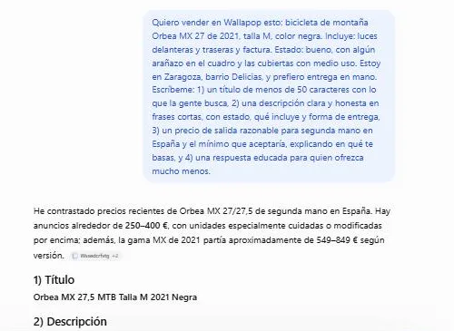 Captura: Pide el anuncio