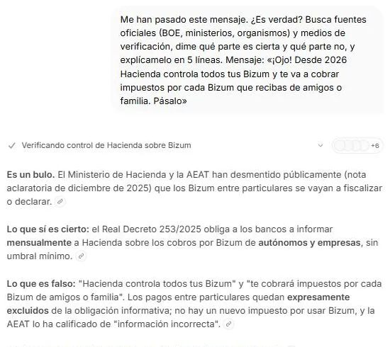 Captura: Pregunta a Brave
