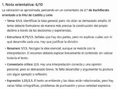 Captura: Pide la corrección