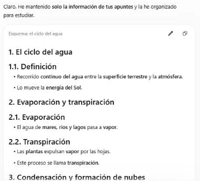 Captura: Pide el esquema