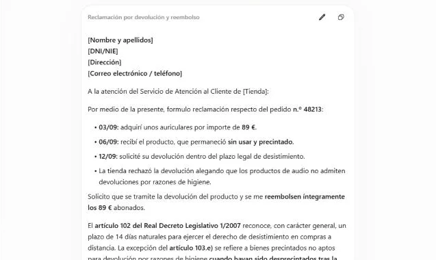 Captura: Comprueba las leyes que cite