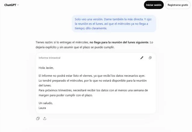 Captura: Ajusta el tono y revisa los datos